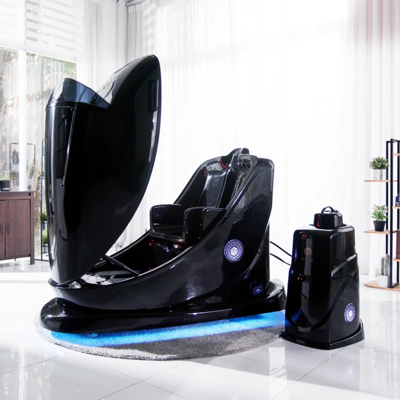 U-MINE BODYJET steam spa, shown in the original product photograph