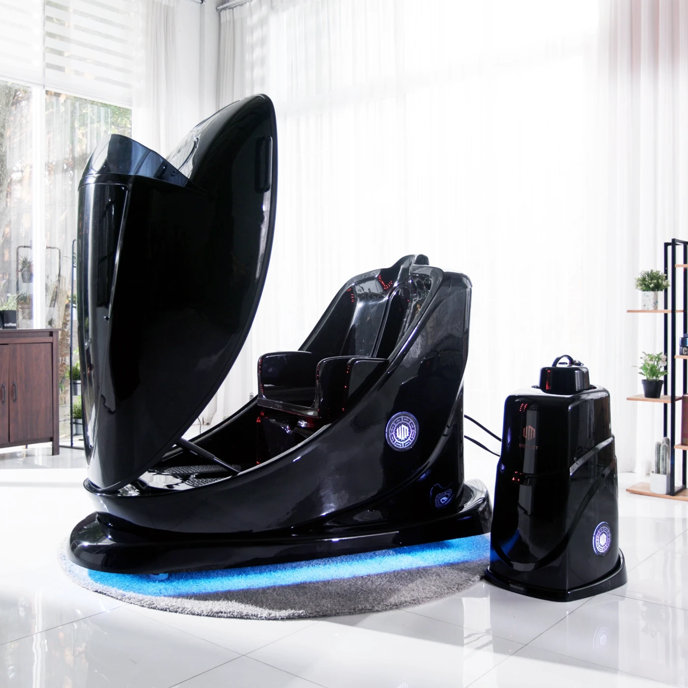 U-MINE BODYJET steam spa, shown in the original product photograph