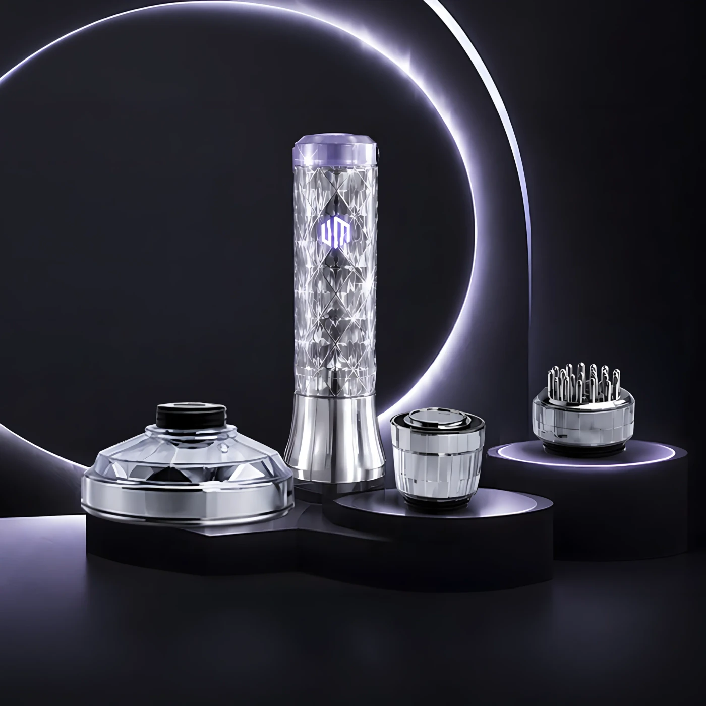 Silver U-MINE K Device in the original product photograph