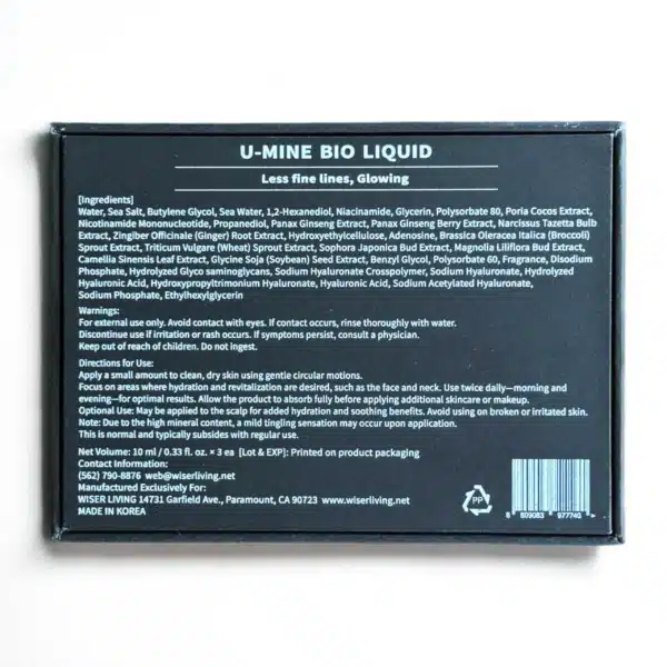U-Mine BIO LIQUID – Premium Mineral Treatment (30ml) - Image 3
