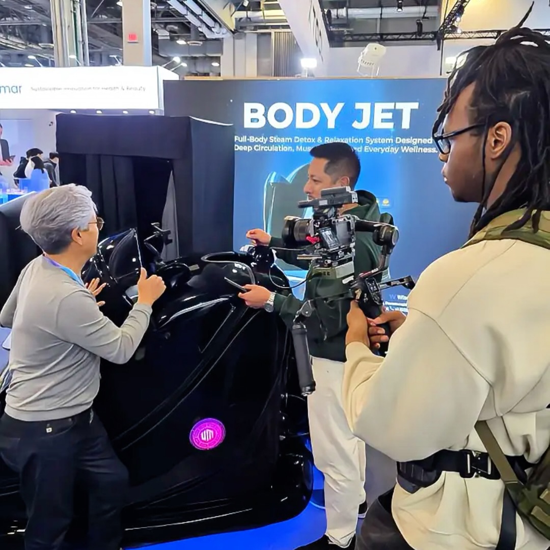 At CES 2026, visitors are invited to experience the U-MINE BODYJET firsthand—a full-body steam wellness system designed for deep relaxation, circulation support, and total body recovery.

Unlike static displays, the U-MINE BODYJET can be experienced live at our booth, allowing guests to truly understand the difference through direct interaction.

📍 Las Vegas Convention Center
📍 Wiser Living Booth: #55248
📅 January 6–9, 2026

Feel the innovation.
Experience the difference.

#CES2026
#U_MINE
#UMineBodyJet
#BodyJet