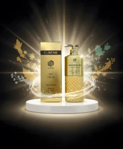 U-MINE Bio Cream – Luxury anti-aging skincare with 46Hz microcurrent technology for wrinkle reduction, firming, and deep hydration