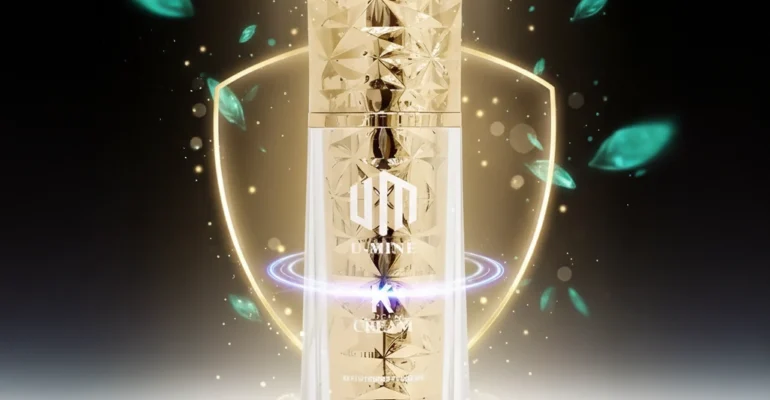 U-Mine K Cream anti-aging and firming solution with 46Hz microcurrent technology