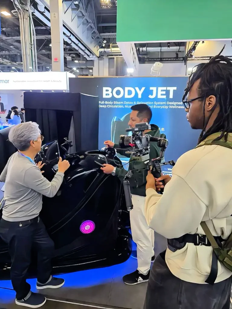 Demonstration of Body Jet technology.